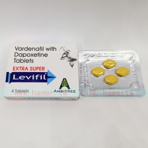 艾力達雙效片 助勃+延時 雙效合一 EXTRA SUPER Levifil印度原裝進口   4顆裝